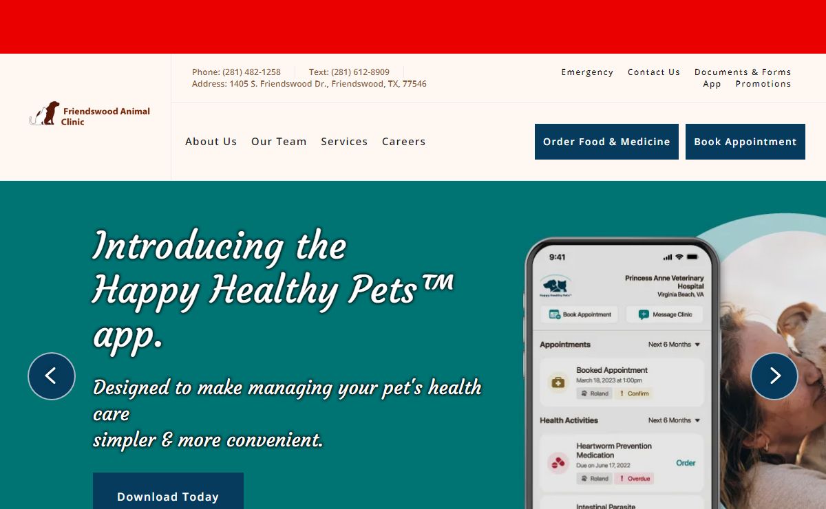 Family Veterinarian in Friendswood, TX | Friendswood Animal Clinic