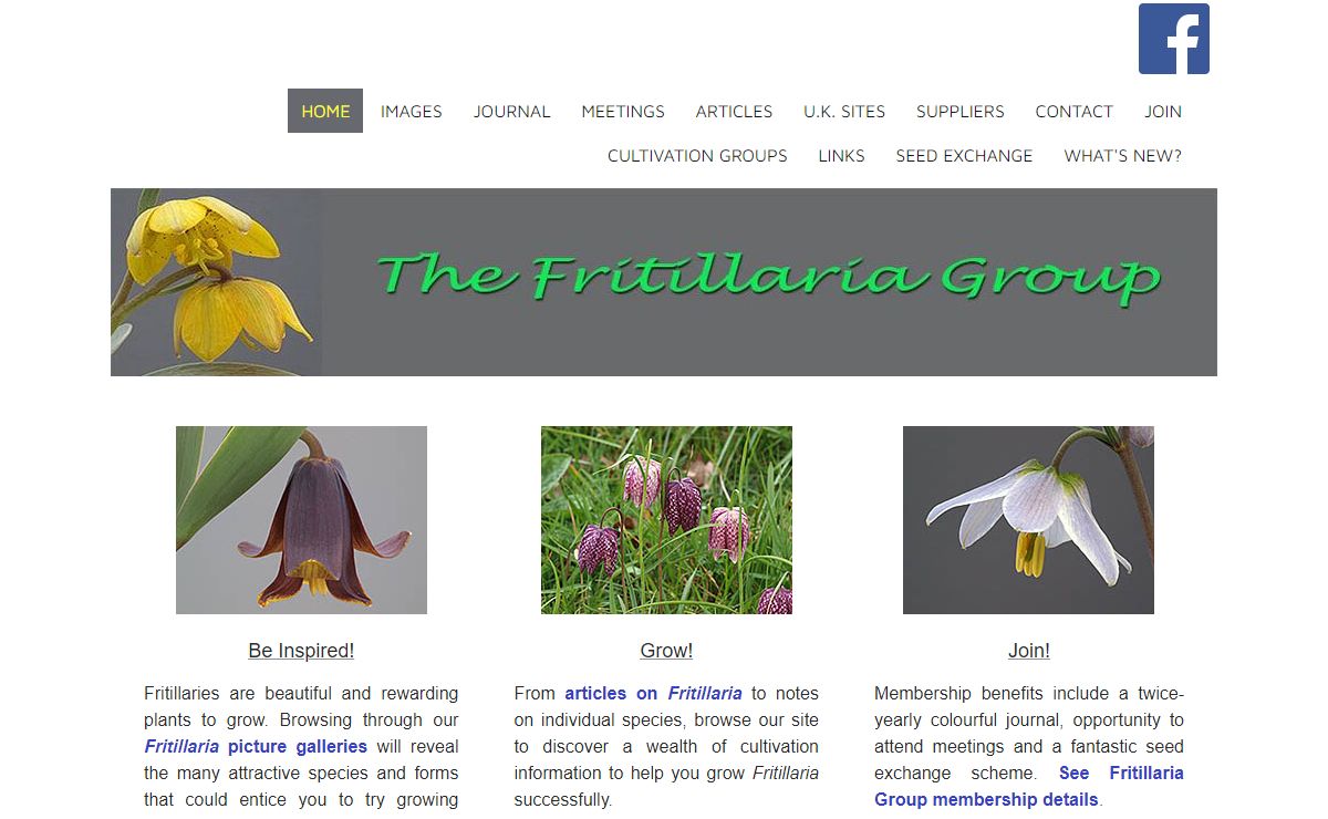 Fritillaria Group Home Page