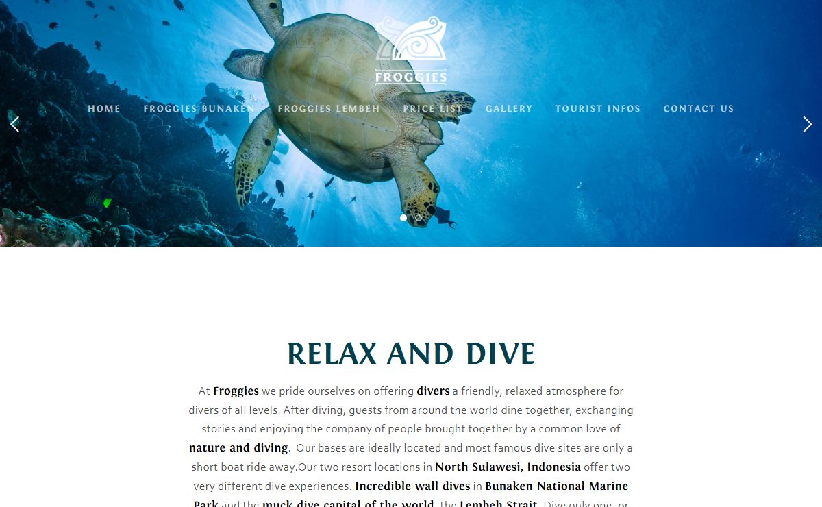 Best Dive Sites in North Sulawesi, Indonesia | Froggies Divers Resort | Manado, Bunaken, Lembeh