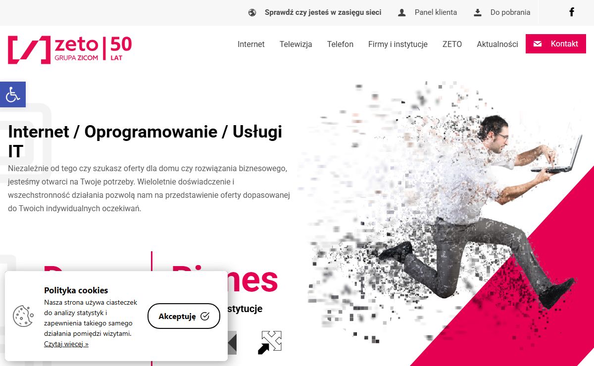 Strona Główna - ZETO - Internet oraz usługi IT
