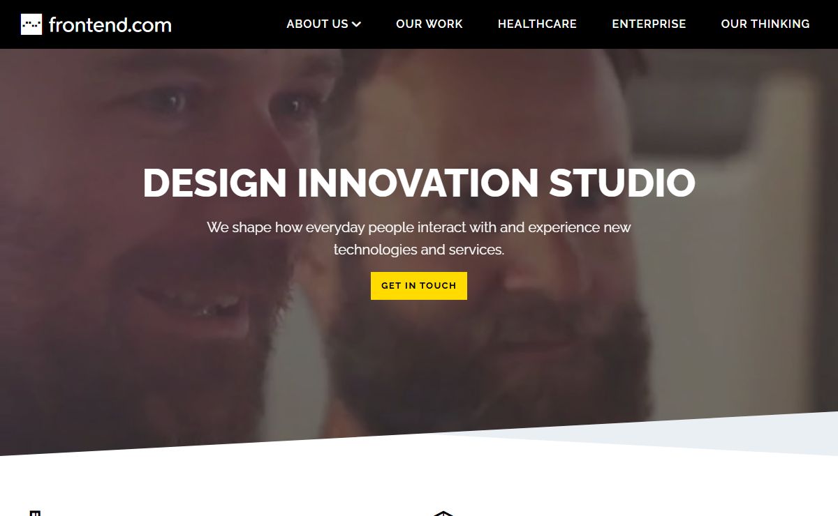 Design Innovation Studio - UX Design Innovation Studio | Frontend.com