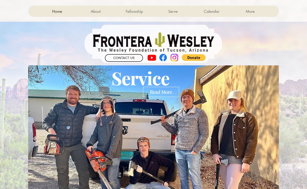 Frontera Wesley | Campus Ministry | University of Arizona