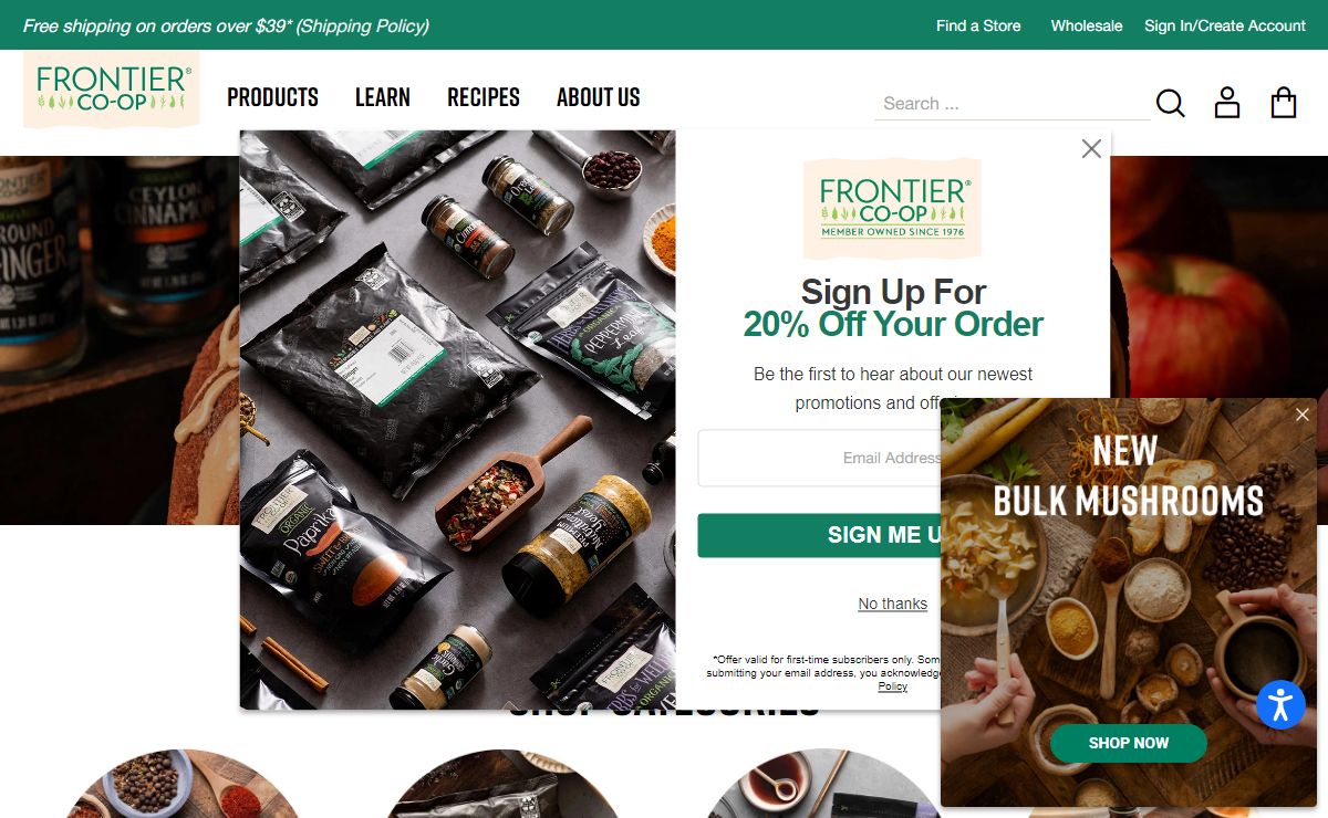 Frontier Co-op: Sustainably Sourced Herbs, Spices, and Seasonings | Frontier Co-op