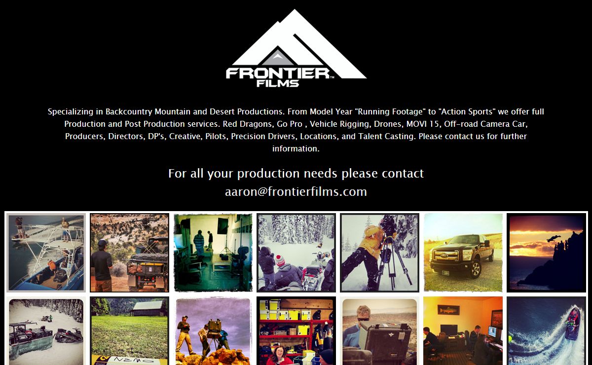 Frontier Films - Full Production and Post Production Company