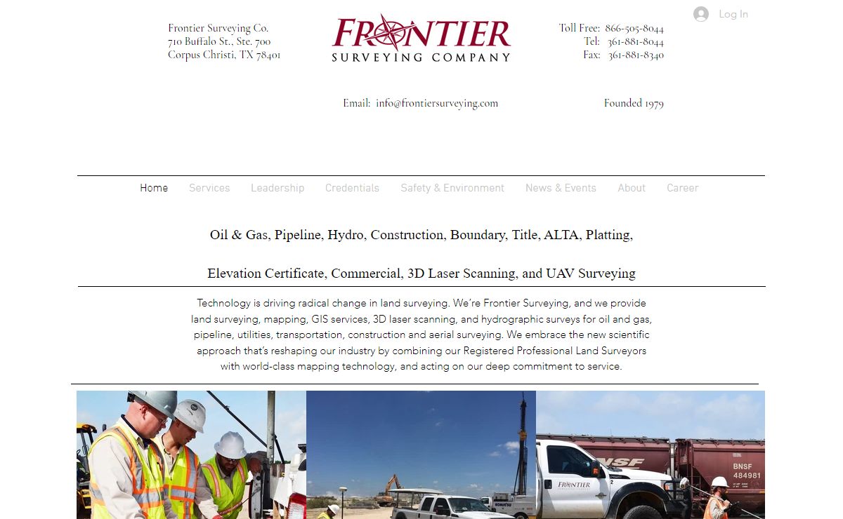 Land Surveying | Frontier Surveying Co. | Corpus Christi
