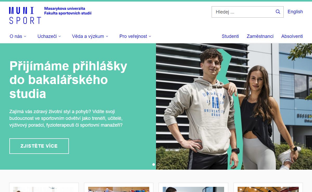 Fakulta sportovních studií Masarykovy univerzity | MUNI SPORT