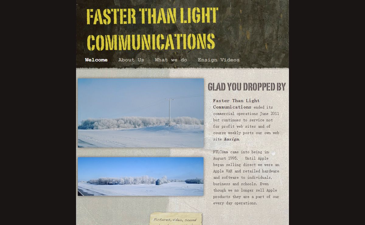 Faster Than Light Communications