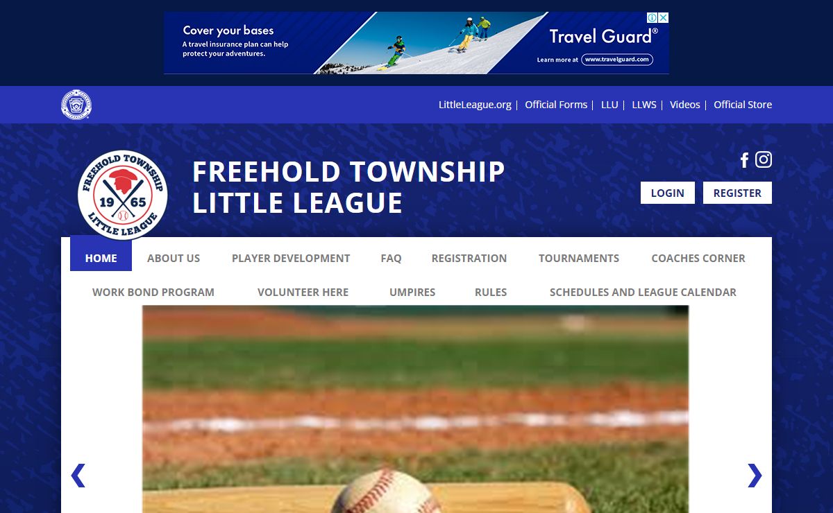 Freehold Township Little League > Home