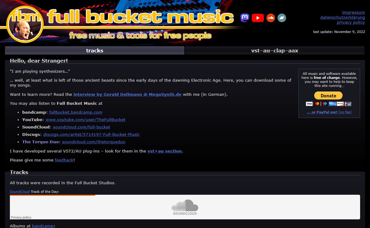 full bucket music