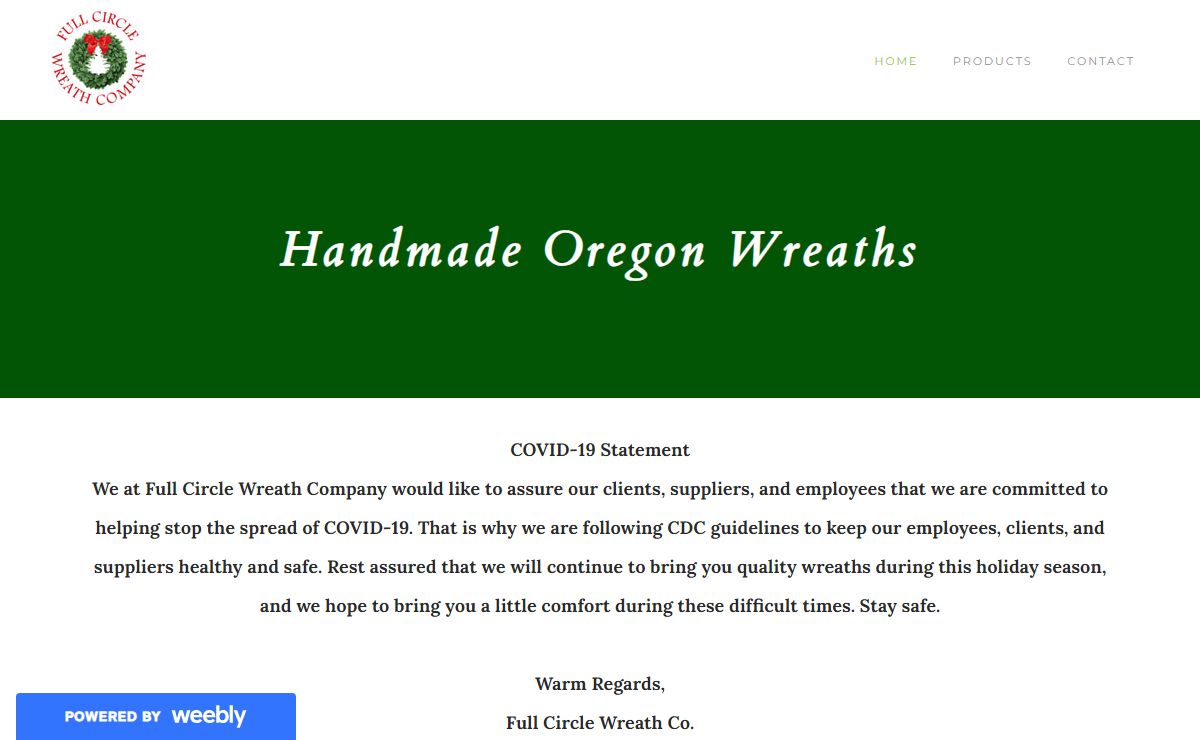 Full Circle Wreath Company - Home