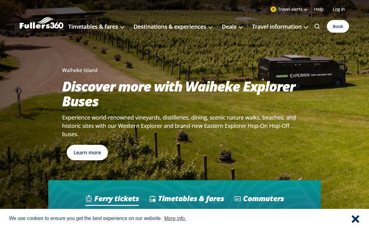 Fullers360 - Ferry and experiences in Auckland, New Zealand