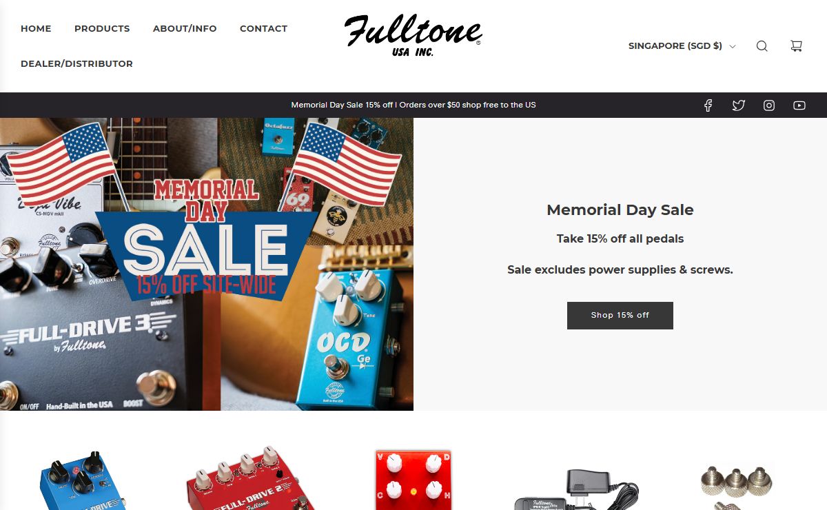 Fulltone Effects – Fulltone USA