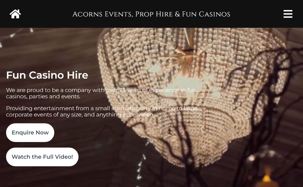 Fun Casino Hire - Theme Nights, Parties, Events, Props & Fun Casinos