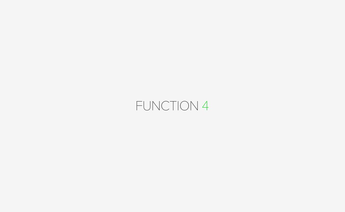 FUNCTION 4