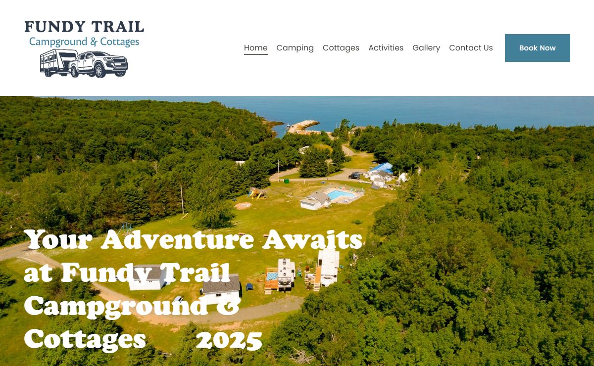 Fundy Trail Campground & Cottages - Delap's Cove