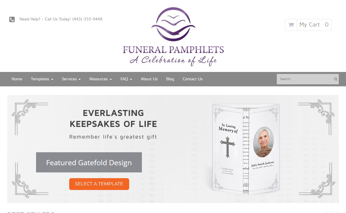 Printable Funeral Program TemplatePrintable Funeral Program Templates | Customize & Download Todays | Funeral Pamphlets