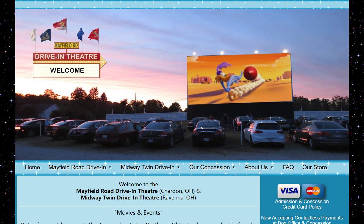 Mayfield Road Drive-In Theatre & Midway Twin Drive-In Theatre