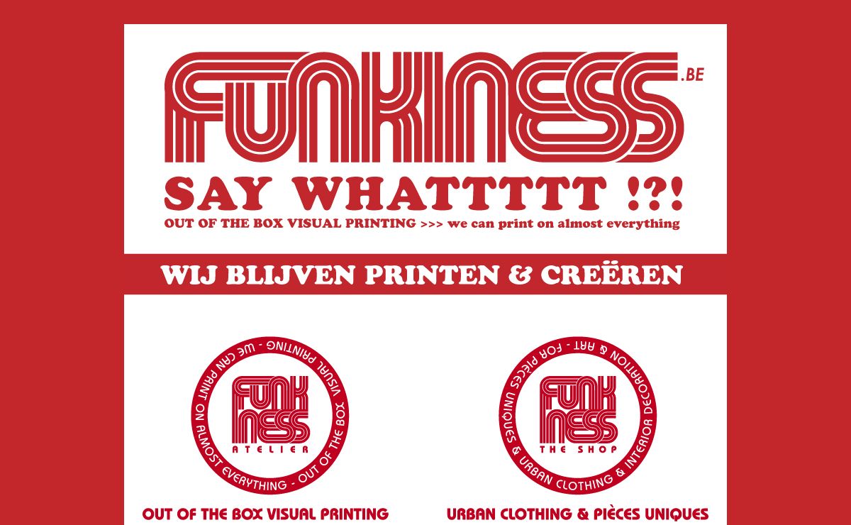 EVERYBODY NEEDS A LITTLE BIT OF FUNKINESS ...
