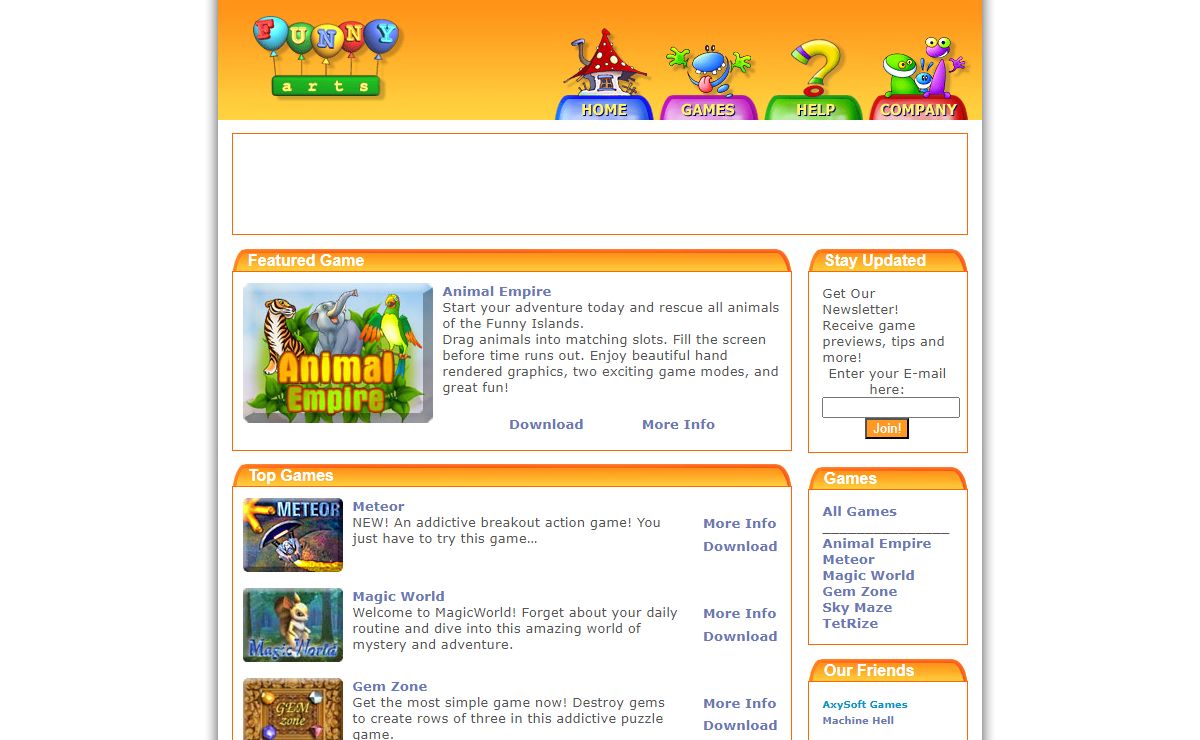 Free and Fun Games - Funny Arts