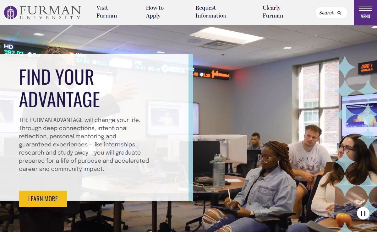 Furman University | Top Private Liberal Arts University in Greenville, SC