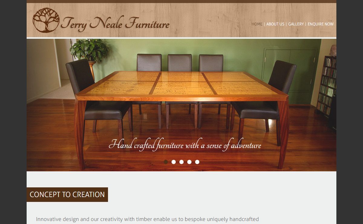 Handcrafted Bespoke Furniture -Terry Neale Furniture