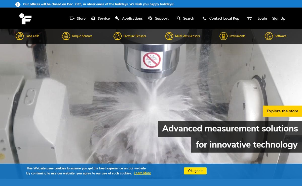 Load Cell | Torque Sensors | Force Measurement Solutions | FUTEK