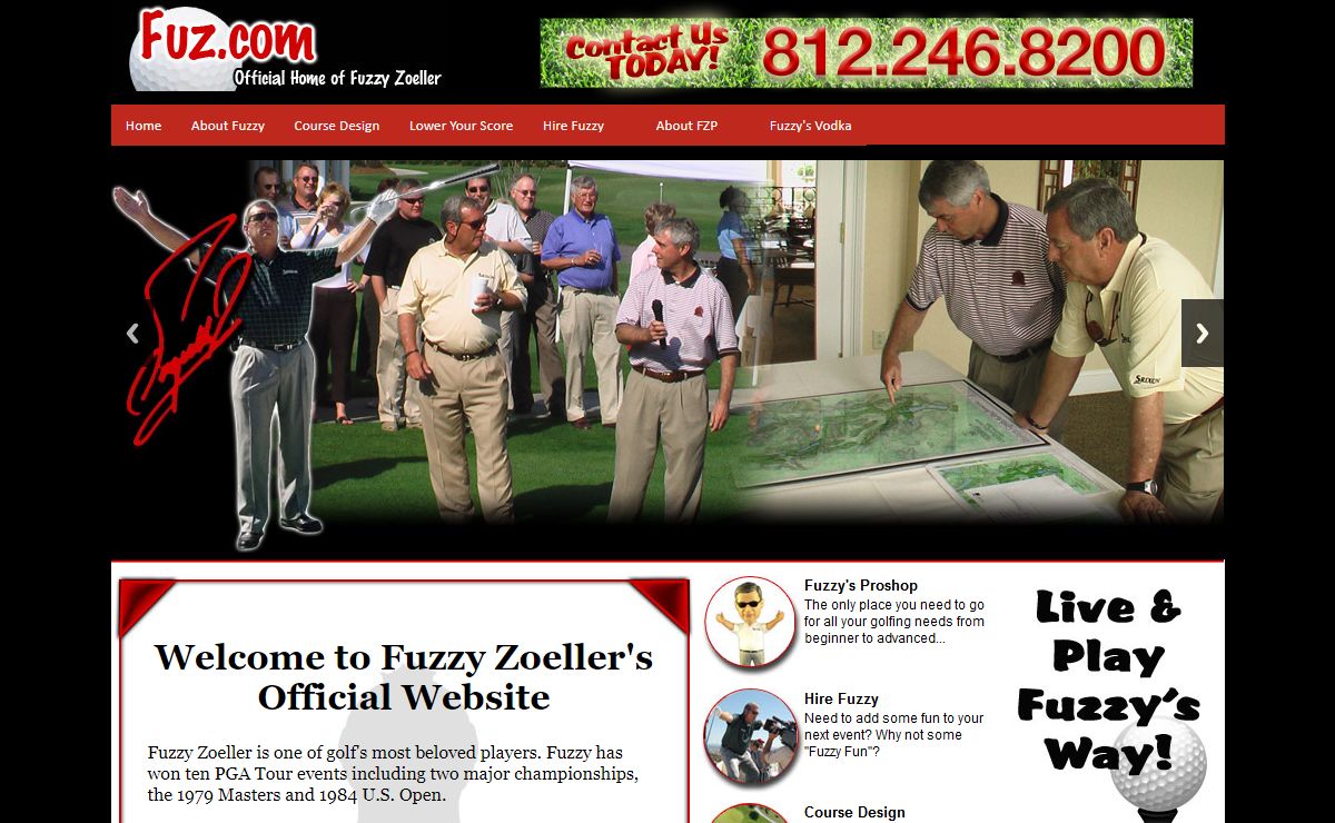 Home :: Fuzzy Zoeller Productions