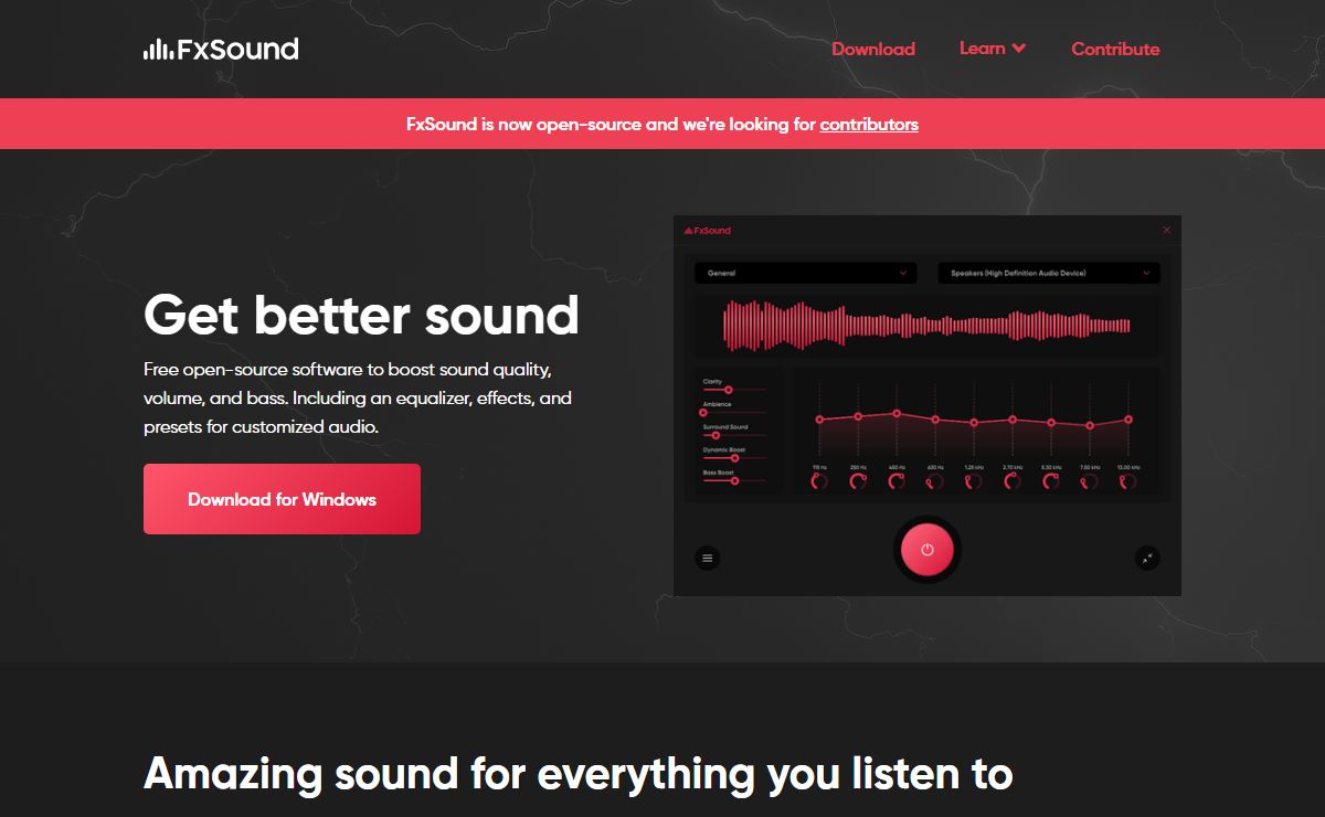 Boost Volume and Sound Quality on Your PC - FxSound