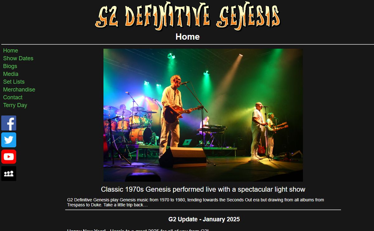 G2 Definitive Genesis - Home