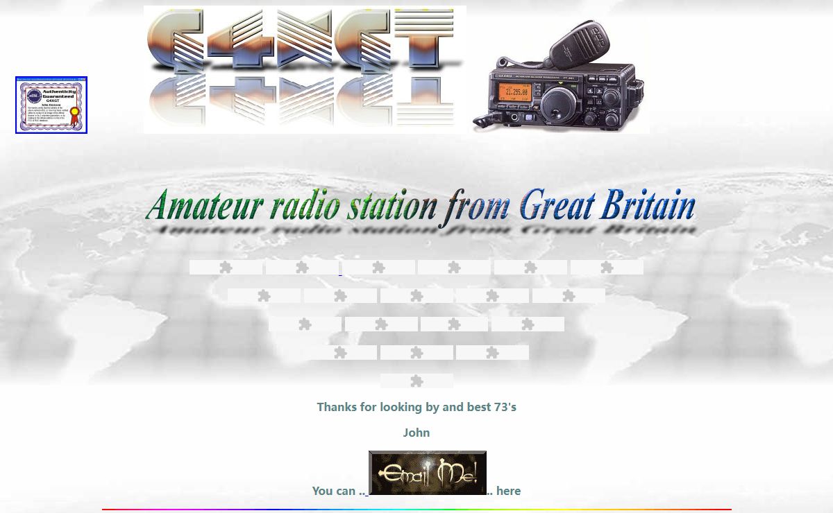 g4xgt All over the world on Ten Metres FM