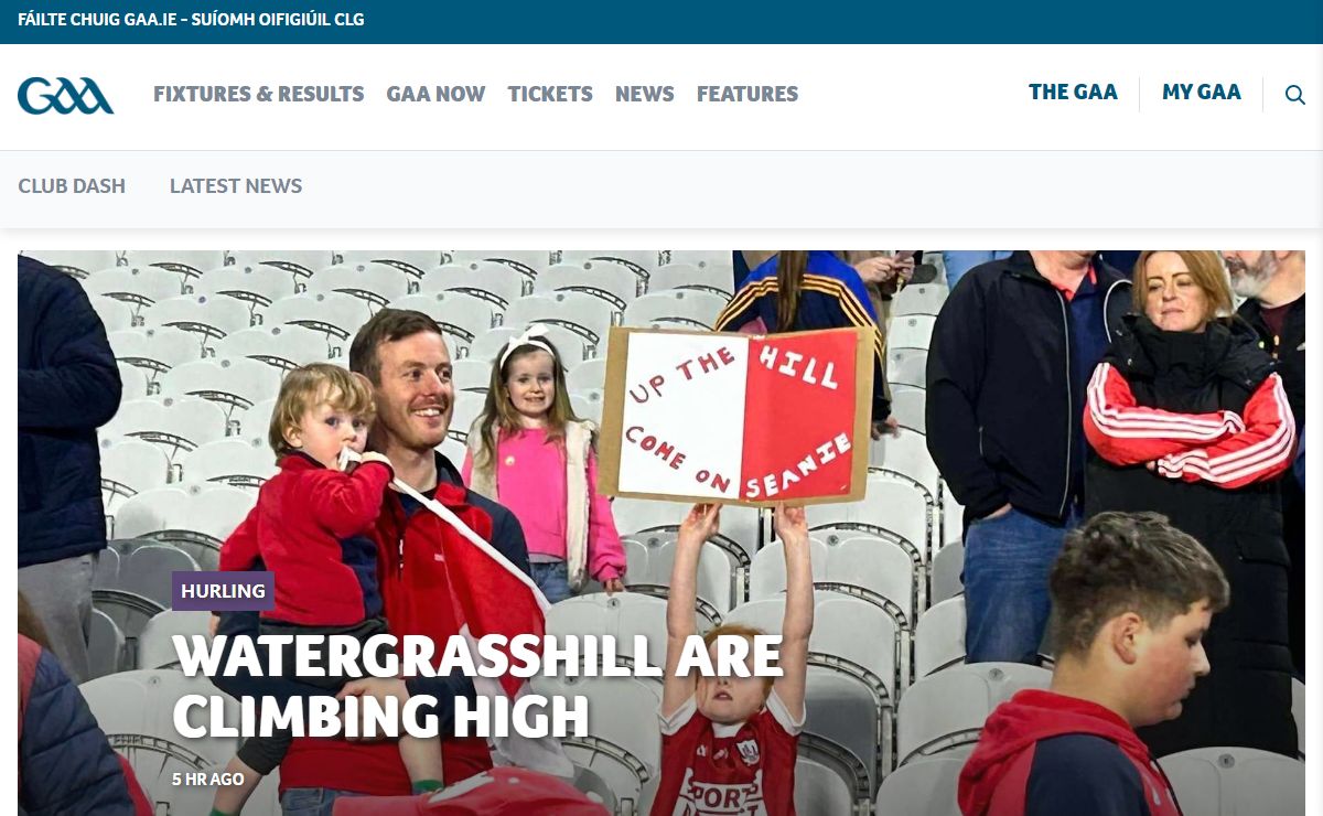 GAA.ie - GAA Match Video and Highlights, Fixtures and Results, Latest News