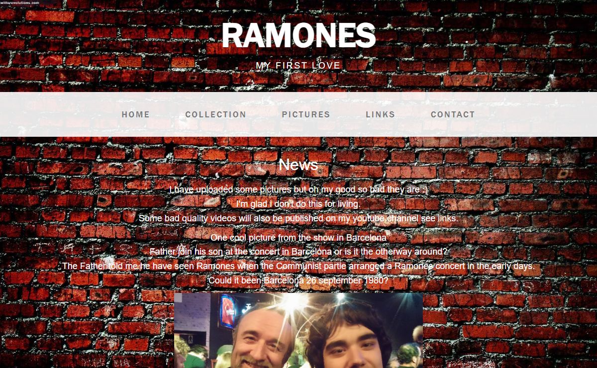 Ramones My First Love