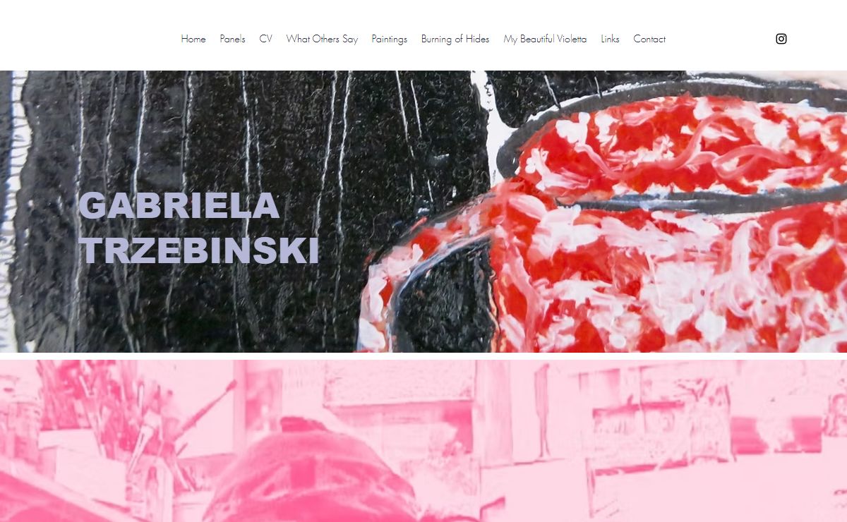 British Artist | Gabriela Trzebinski Homepage