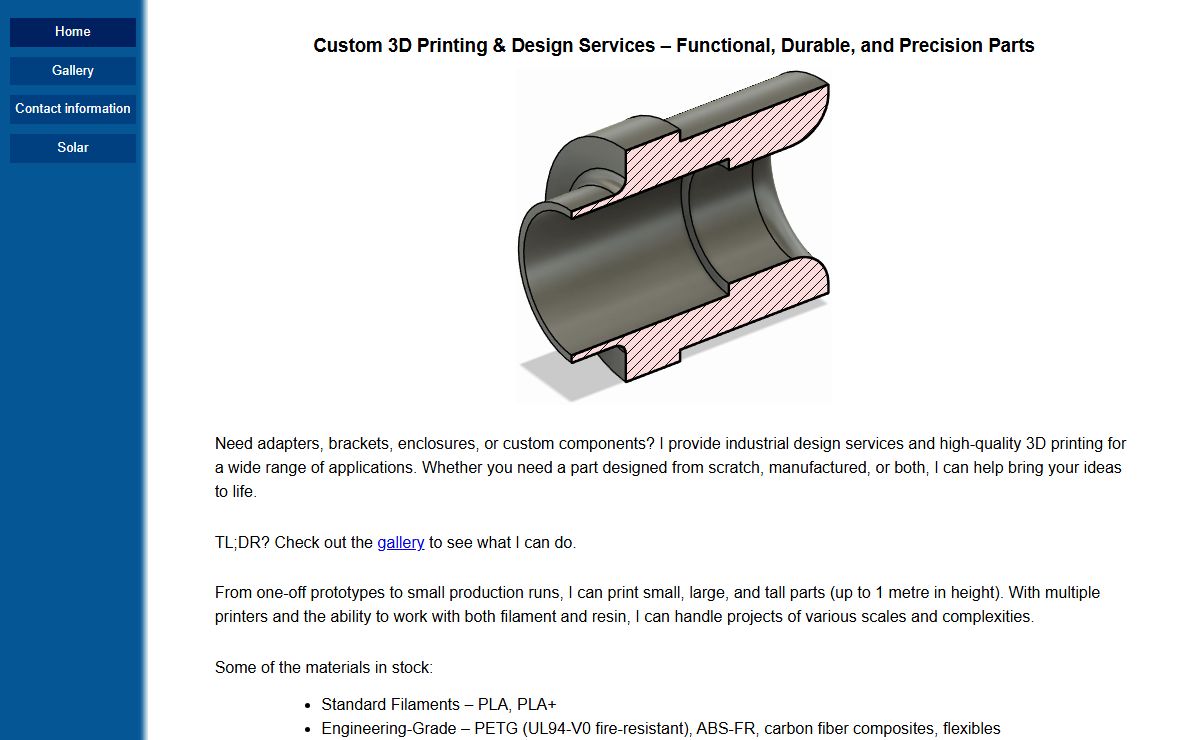 Custom 3D Printing & Design Services – Functional, Durable, and Precision Parts