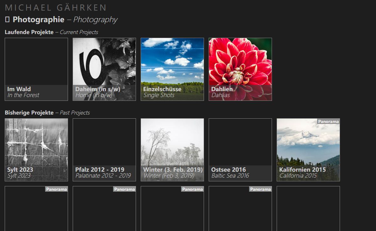 Michael Gährken - Photographie - Photography