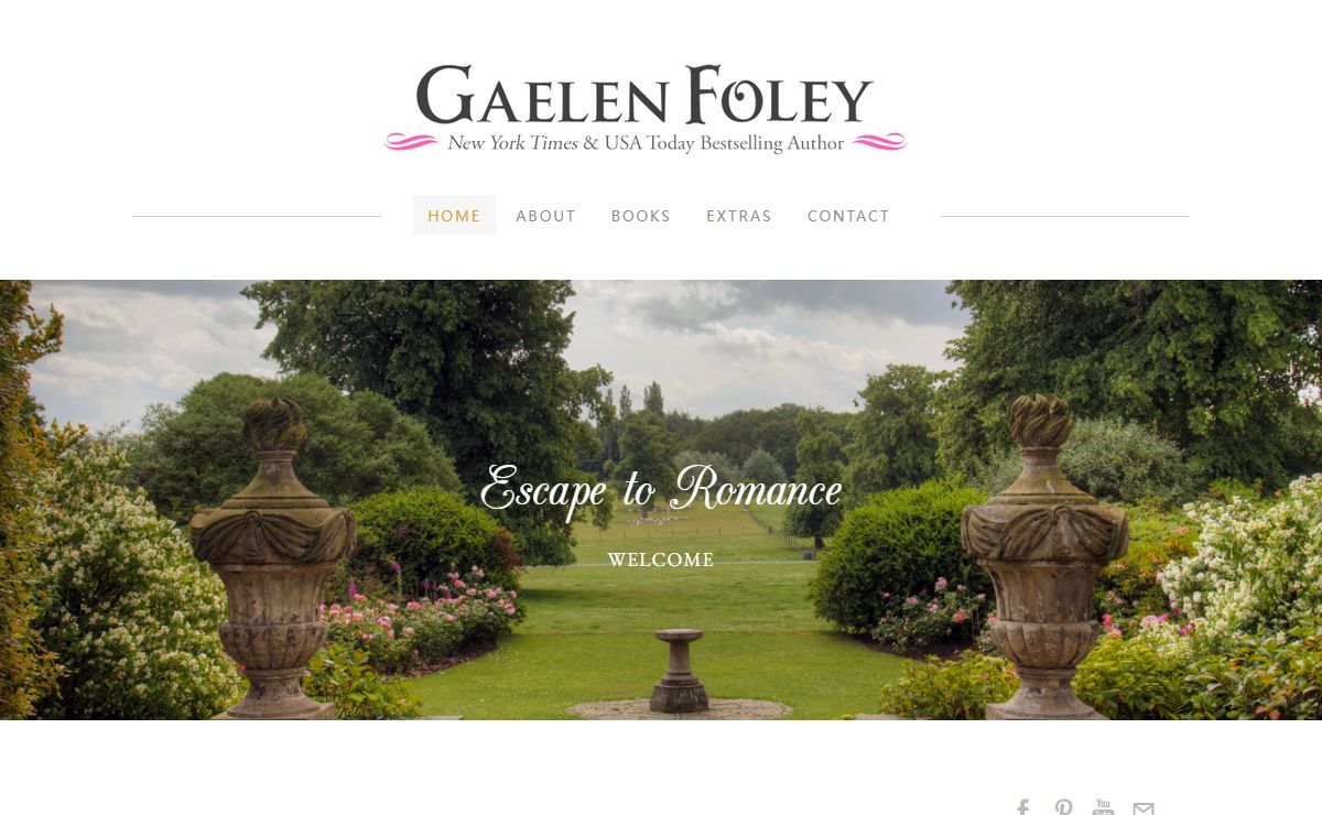 Gaelen Foley - Home