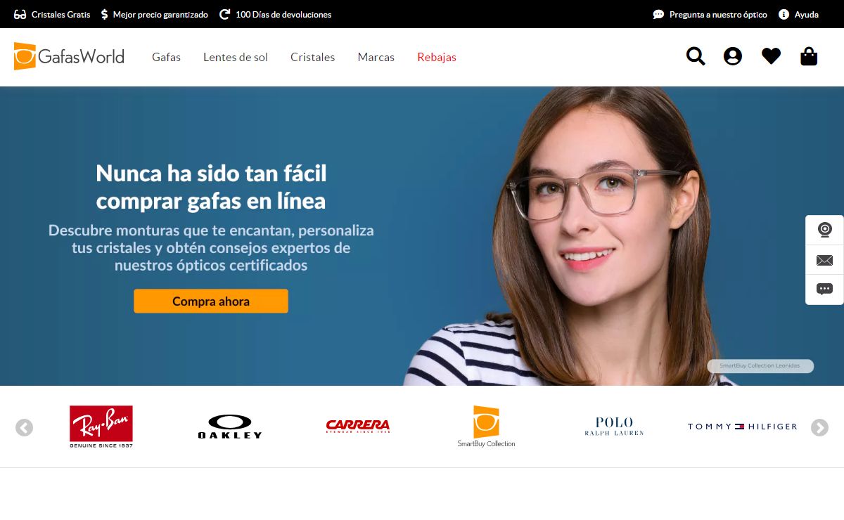 Gafas de Sol & Recetadas | Comprar Gafas online en GafasWorld
