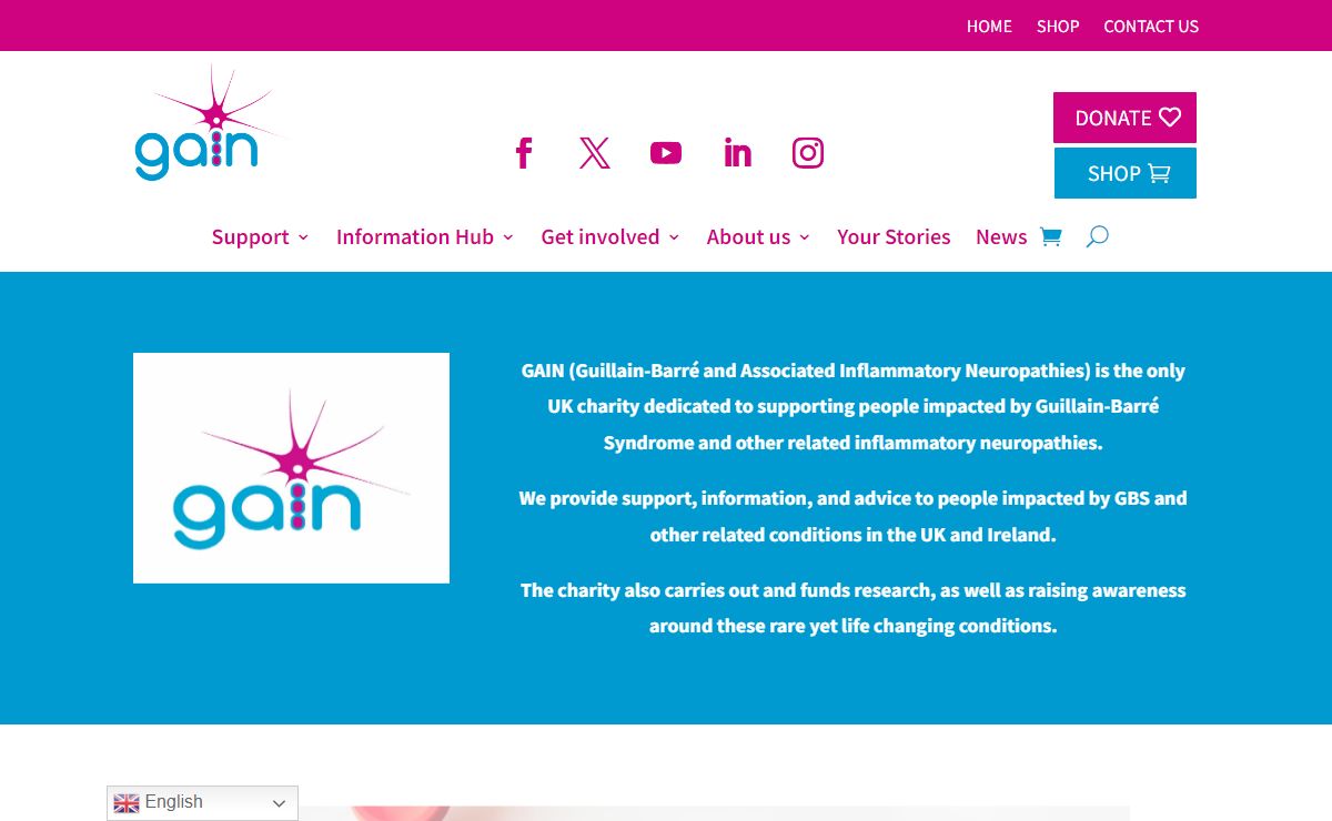 GAIN Charity: Guillain-Barré Syndrome (GBS) & Associated Neuropathies