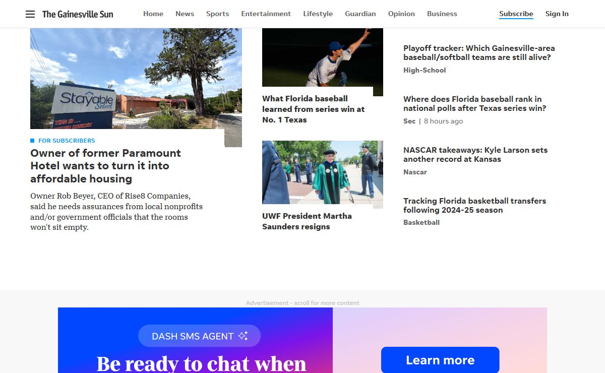 Gainesville Sun: Local News, Politics & Sports in Gainesville, FL