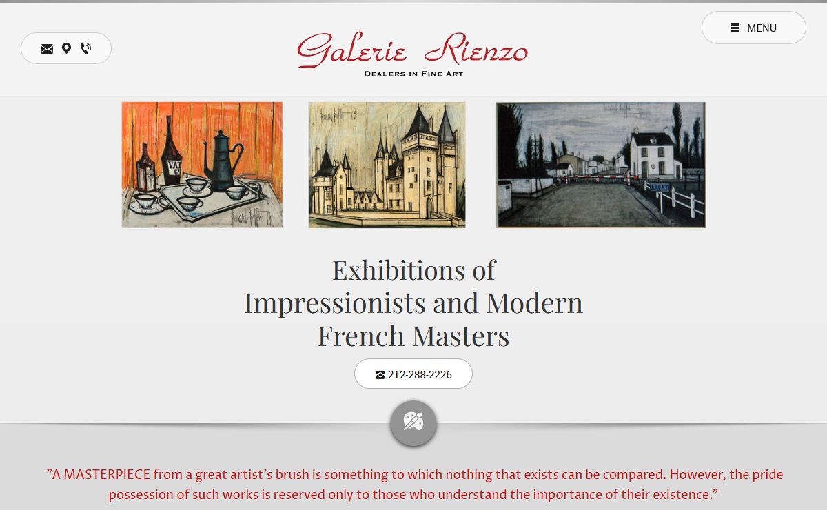 Art Gallery New York | Oil Paintings | GALERIE RIENZO
