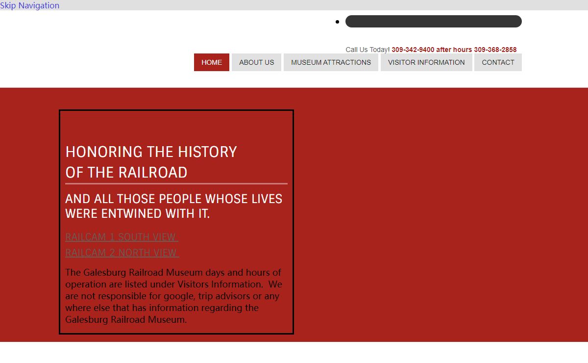 Preserves the history of the railroad | Galesburg Railroad Museum