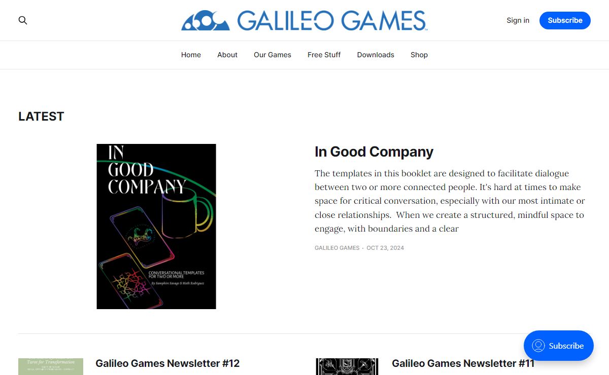 Galileo Games
