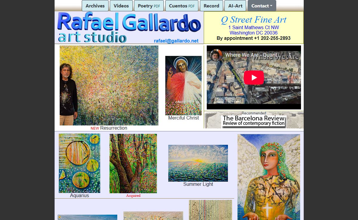 Rafael Gallardo Art Studio