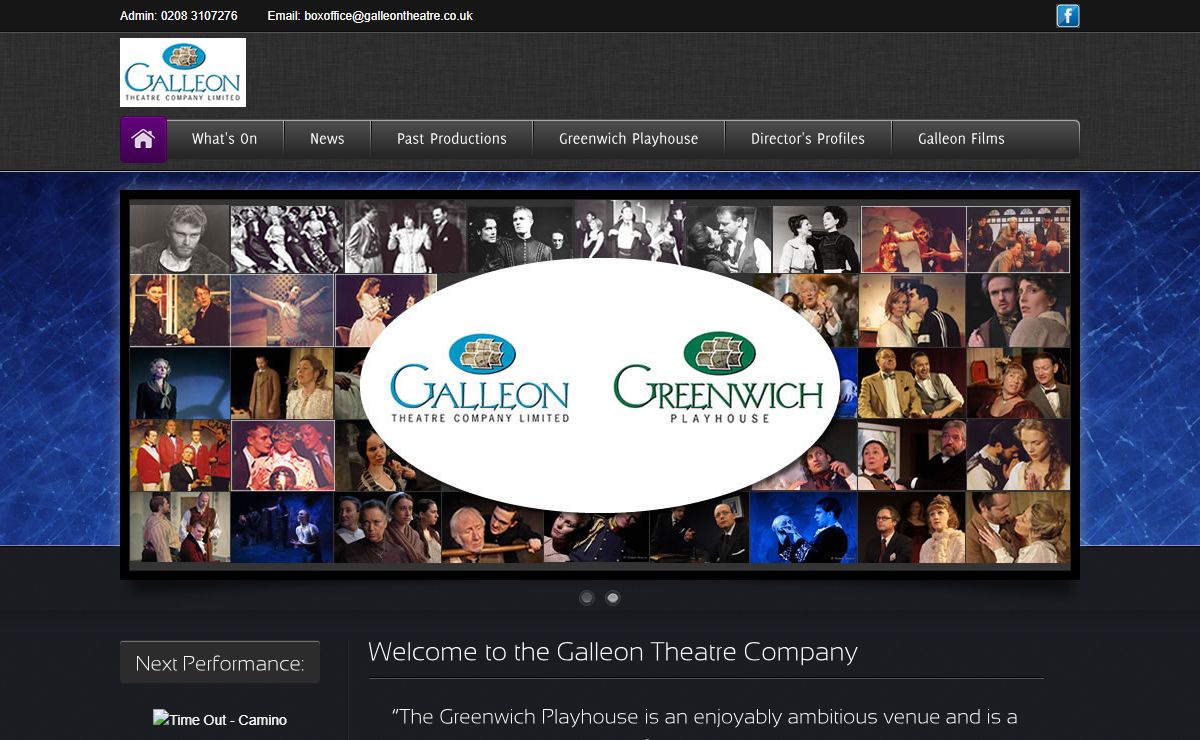 The Galleon Theatre Company at the Greenwich Playhouse