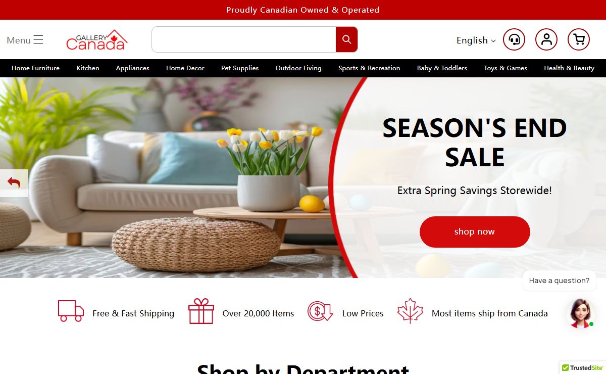 Gallery Canada - For your Indoor and Outdoor Home Goods!