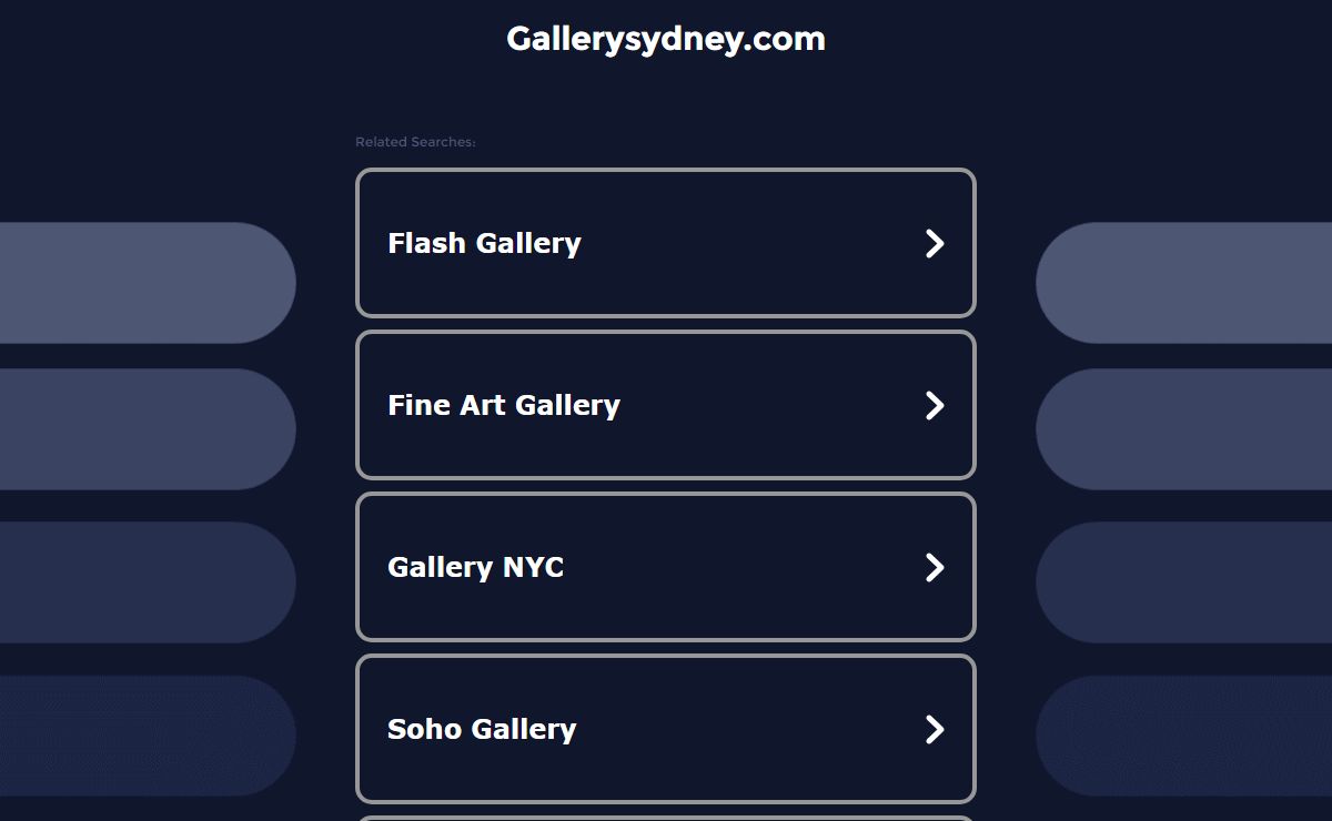 Gallerysydney.com