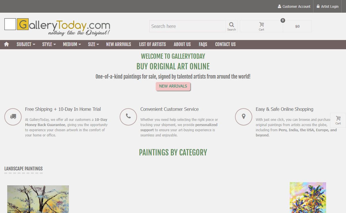 Buy Original Art Online | Authentic Paintings at Our Online Art Gallery