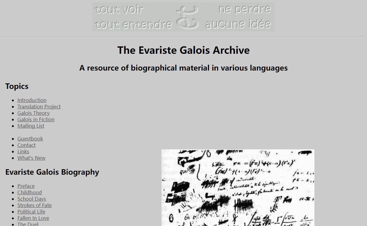 Evariste Galois