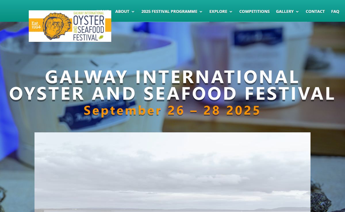 Galway International Oyster Festival | The worlds longest running Seafood festival