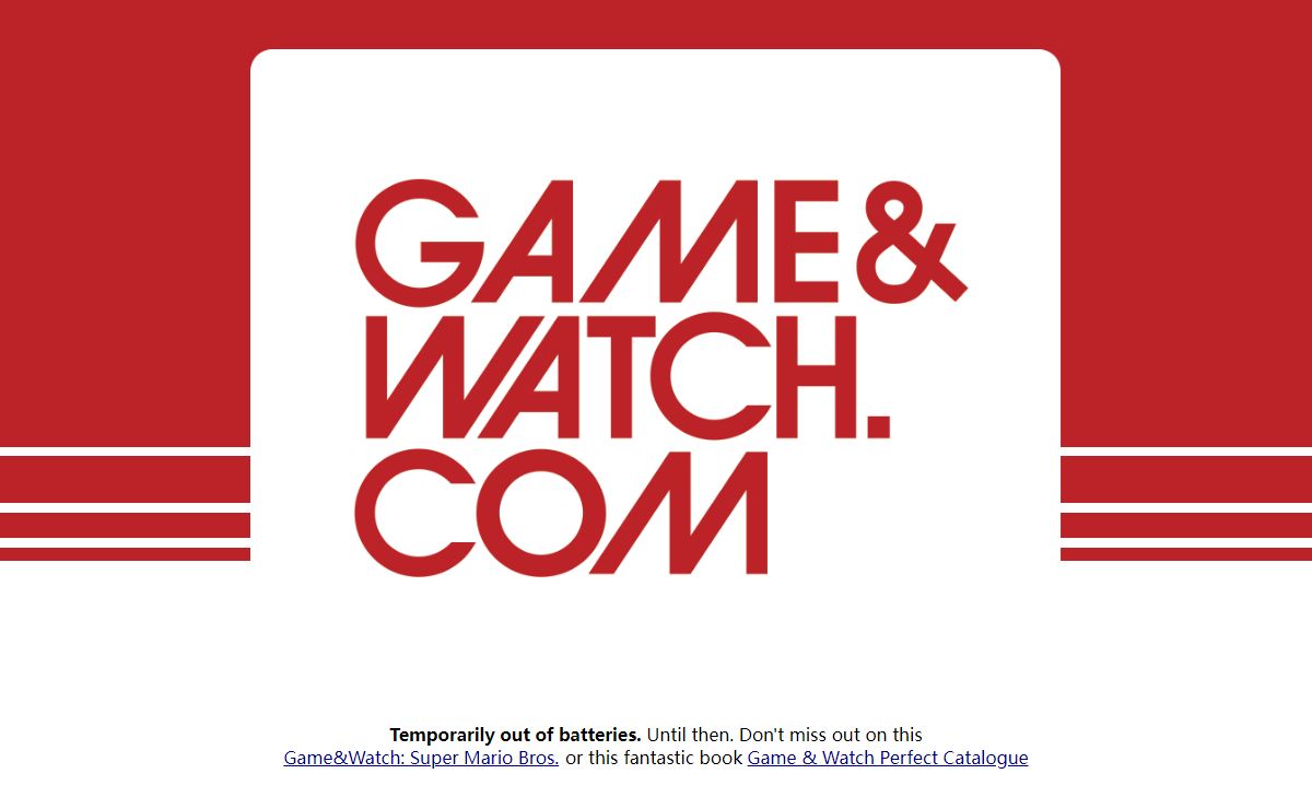 Game and watch